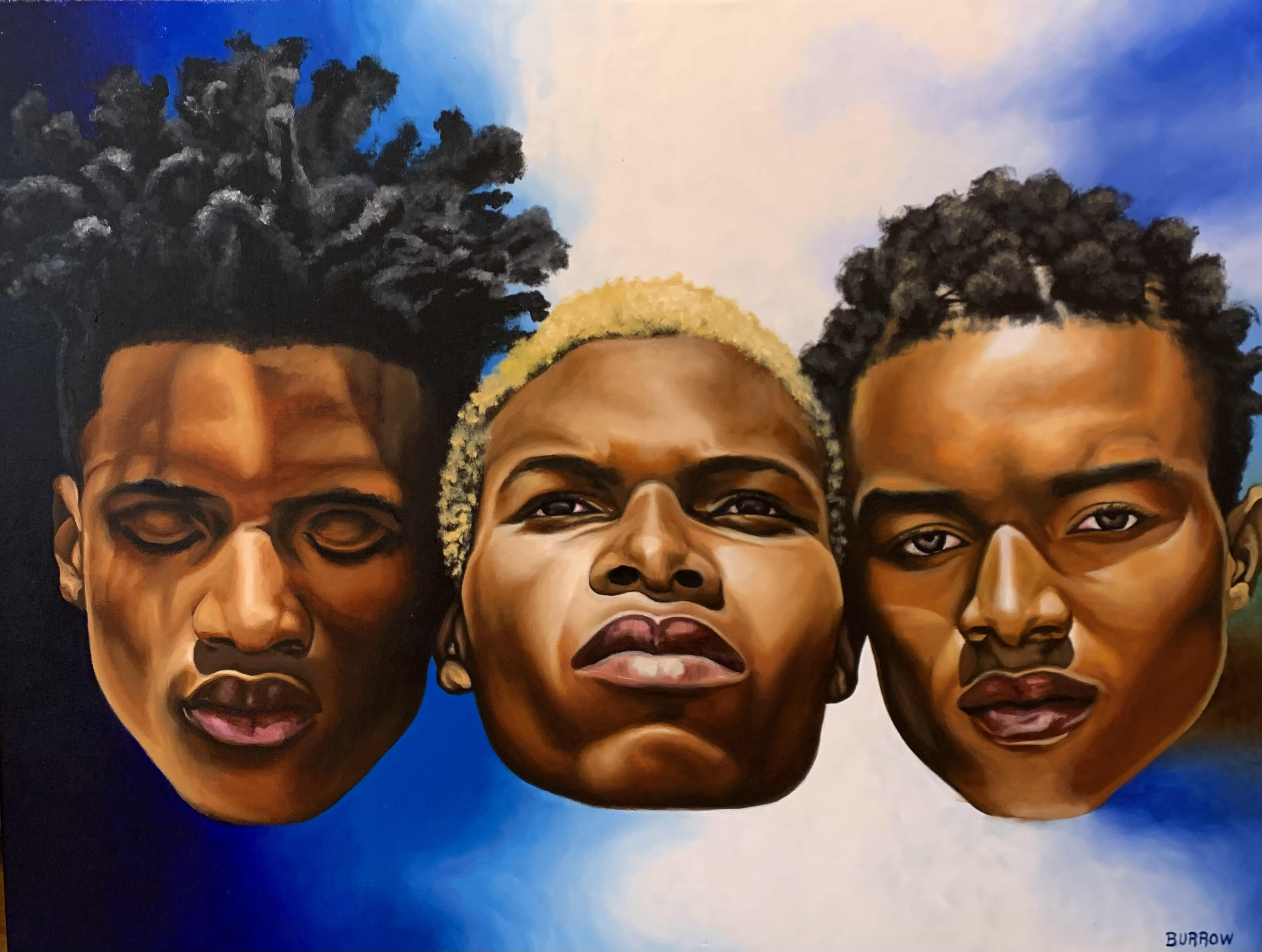 The Dreamer, The Believer, The Realist (SOLD)