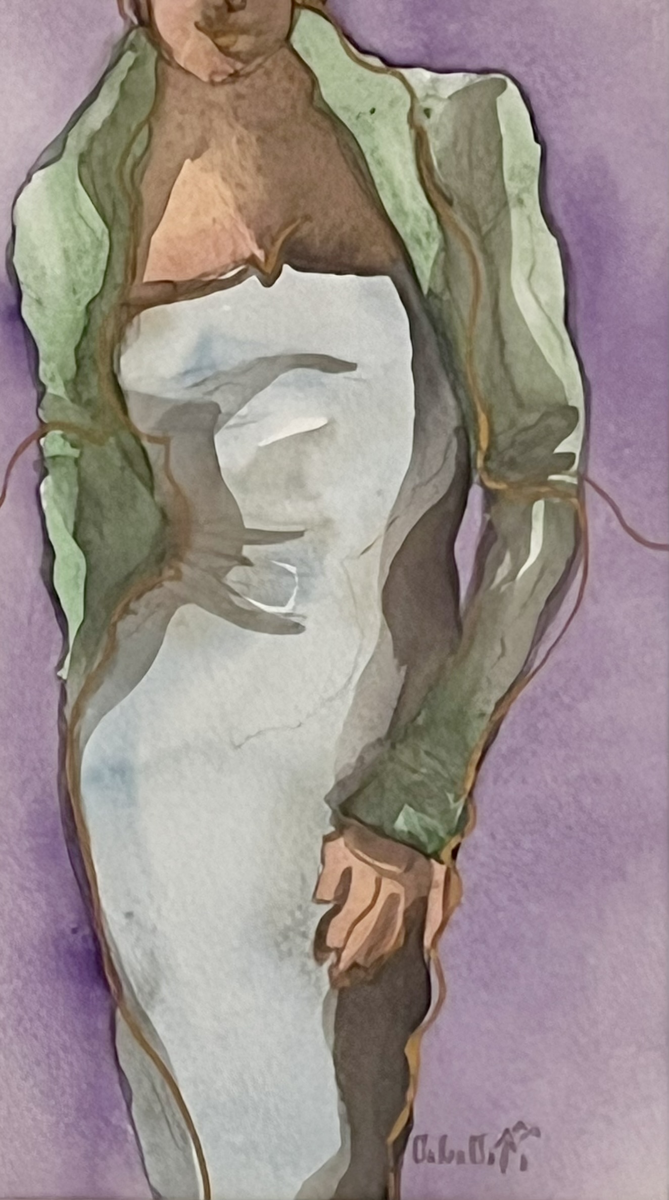 Woman In Dress